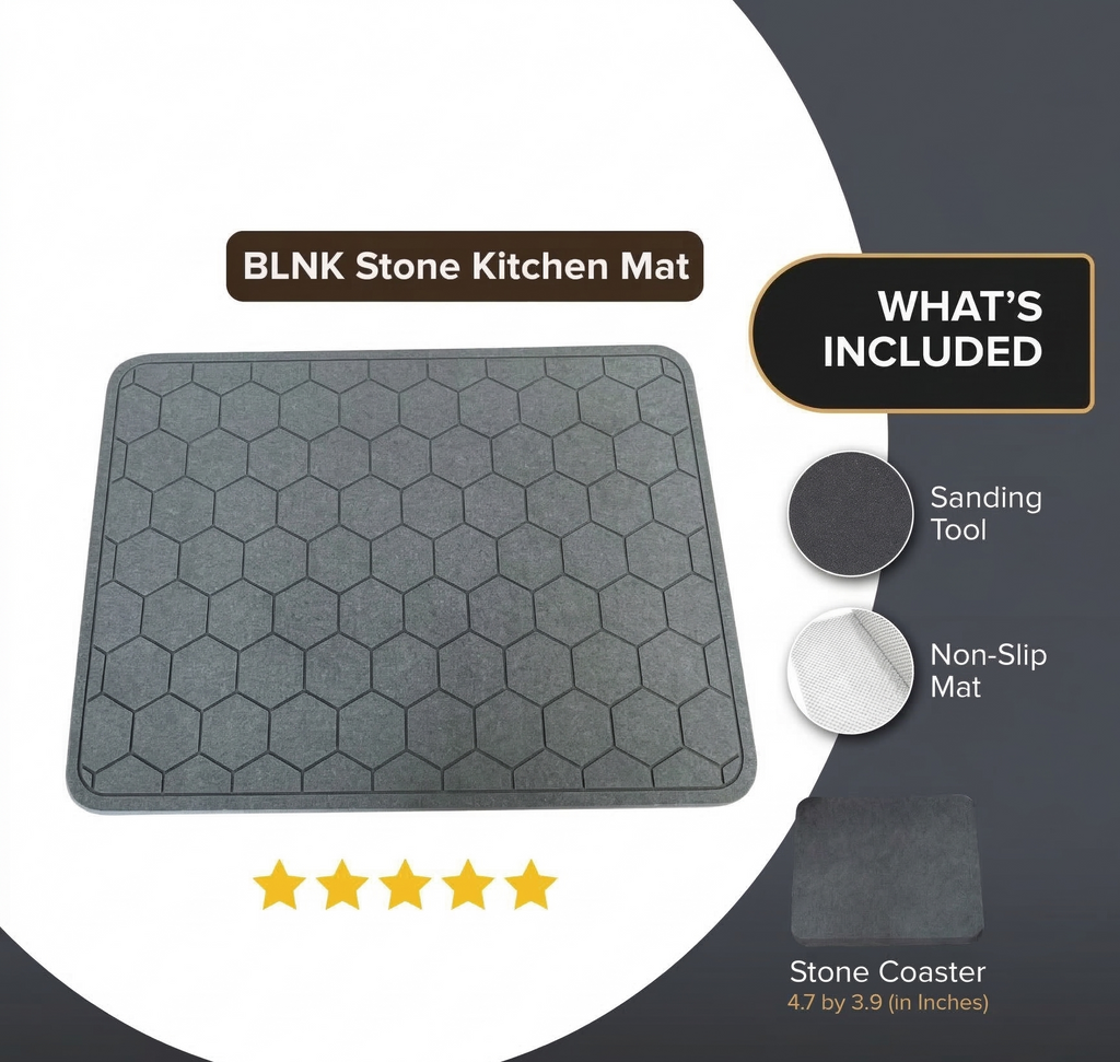 blnk Dish Drying Stone