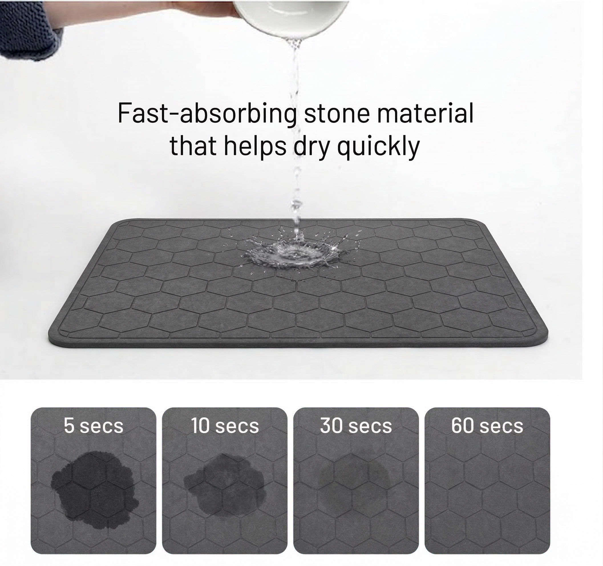 blnk Dish Drying Stone